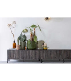 Meuble TV Grace Plaqué Frêne Expresso 150cm 14 Meuble TV Grace Plaqué Frêne Expresso 150cm -Magasin De Meubles De Qualité meuble tv grace pin noir 150cm 6