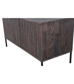 Meuble TV Grace Plaqué Frêne Expresso 100cm -Magasin De Meubles De Qualité meuble tv grace plaque frene expresso 100cm 5