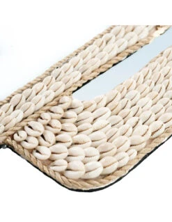 Miroir Cactus Coquillage - Naturel -Magasin De Meubles De Qualité miroir cactus coquillage naturel 5