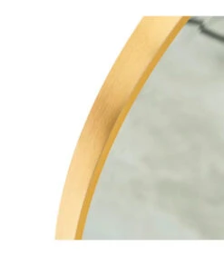 Miroir Doré Rond 60cm -Magasin De Meubles De Qualité miroir dore rond 60cm 5