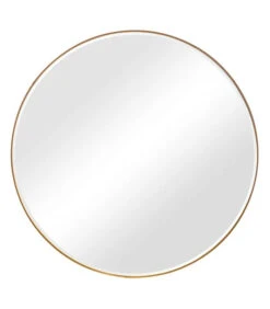 Miroir Doré Rond 80cm -Magasin De Meubles De Qualité miroir dore rond 80cm 2