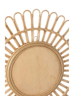 Miroir Ellen Rond En Rotin Naturel Petit -Magasin De Meubles De Qualité miroir ellen rond en rotin naturel petit 2