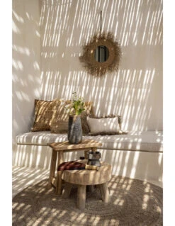 Miroir En Rotin - Naturel - M -Magasin De Meubles De Qualité miroir en rotin naturel m 2