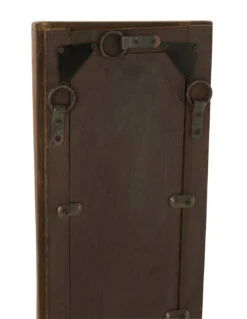 Miroir Mural Rectangle En Bois Marron Petit -Magasin De Meubles De Qualité miroir mural rectangle en bois marron petit 3