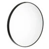 Miroir Noir Rond 100cm