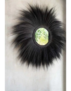 Miroir Simba - Noir - L 11 Miroir Simba - Noir - L -Magasin De Meubles De Qualité miroir simba noir l 2