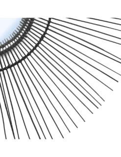 Miroir Tropical - Noir - L -Magasin De Meubles De Qualité miroir tropical noir l 2