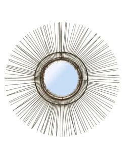 Miroir Tropical - Noir - L