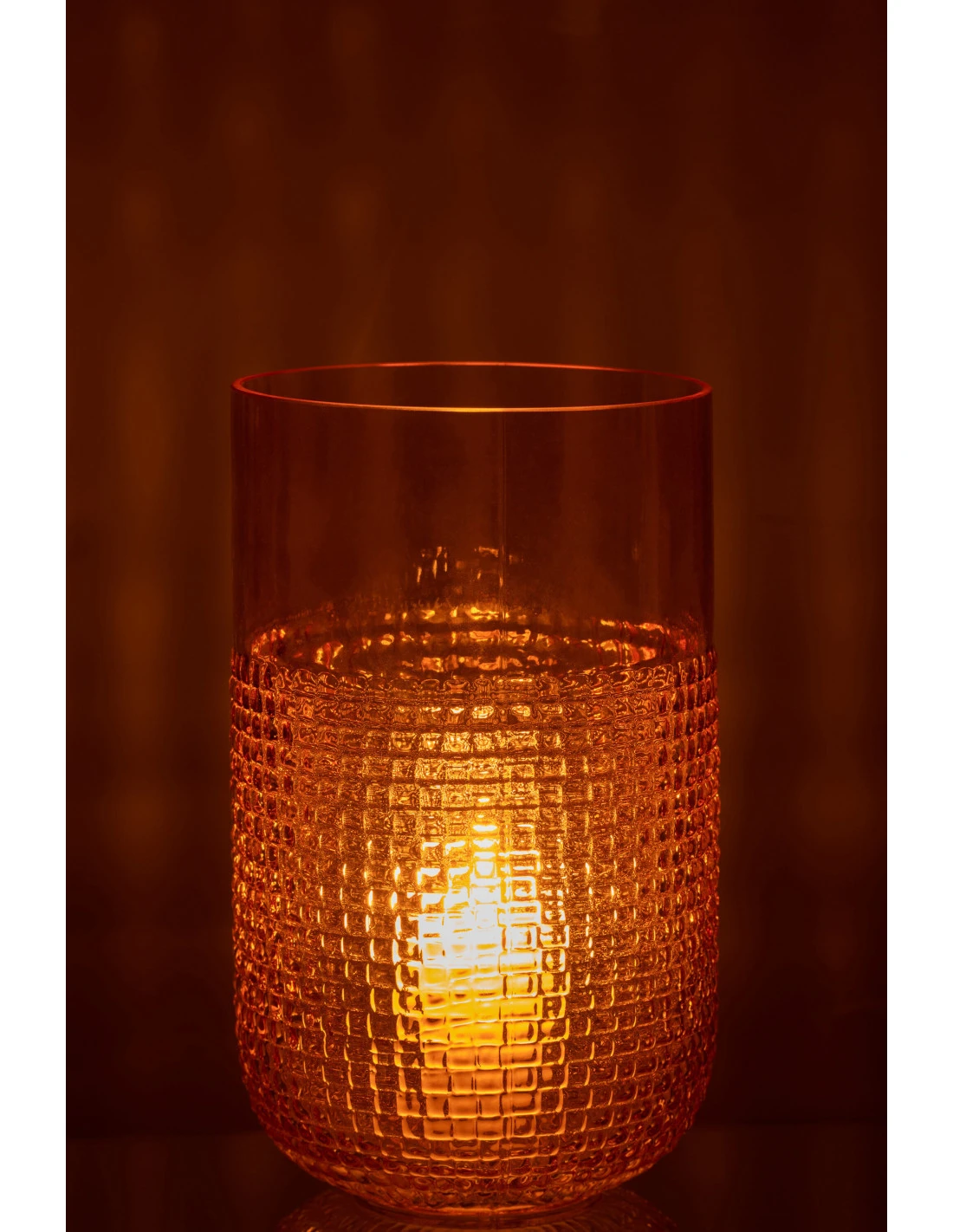 Motif De Vase En Verre Orange Moyen 3 Motif De Vase En Verre Orange Moyen – Image 3