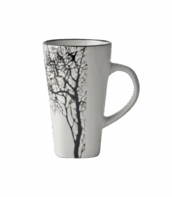 Mug XXL 0,50l Sable Blanc Motif Arbre