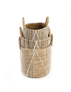 Panier Macramé Droit - Naturel Blanc - S 12 Panier Macramé Droit - Naturel Blanc - S -Magasin De Meubles De Qualité panier macrame droit naturel blanc s 4