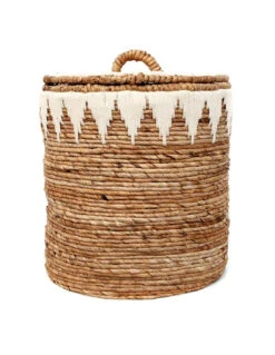 Paniers à Linge En Banane Cousue - L