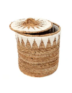 Paniers à Linge En Banane Cousue - L -Magasin De Meubles De Qualité paniers a linge en banane cousue l 6