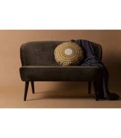 Petit Canapé 2 Places Sara Vert Chaud -Magasin De Meubles De Qualité petit canape 2 places sara vert chaud 3