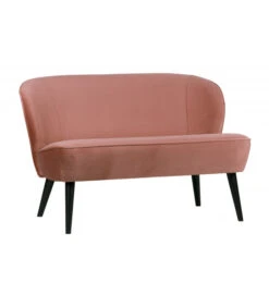 Petit Canapé 2 Places Sara Vieux Rose -Magasin De Meubles De Qualité petit canape 2 places sara vieux rose 3