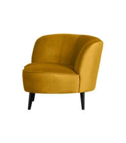 Petit Canapé Sara Lounge Gauche Velours Moutarde -Magasin De Meubles De Qualité petit canape sara lounge gauche velours moutarde 2