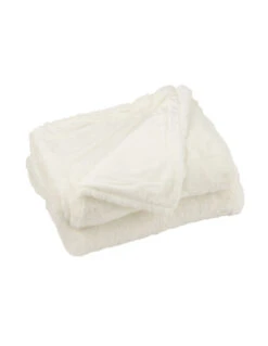 Plaid Cutie Polyester Blanc