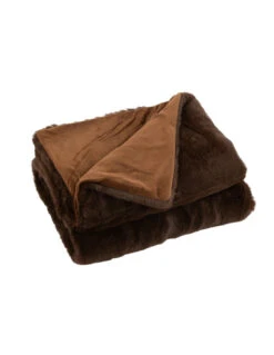 Plaid Cutie Polyester Marron Fonce