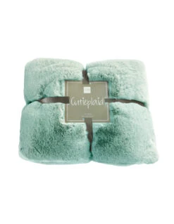 Plaid Cutie Polyester Menthe -Magasin De Meubles De Qualité plaid cutie polyester menthej line 4