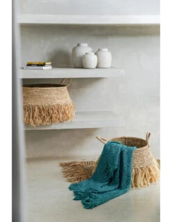 Plaid S'il Vous Plaid - Aqua -Magasin De Meubles De Qualité plaid s il vous plaid aqua 4