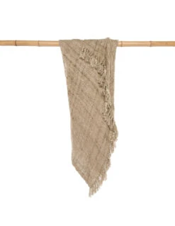 Plaid S'il Vous Plaid - Beige -Magasin De Meubles De Qualité plaid s il vous plaid beige 5