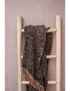 Plaid S'il Vous Plaid - Cuivre Noir -Magasin De Meubles De Qualité plaid s il vous plaid cuivre noir 3