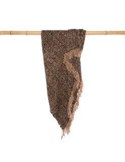 Plaid S'il Vous Plaid - Cuivre Noir -Magasin De Meubles De Qualité plaid s il vous plaid cuivre noir 4