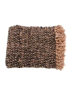 Plaid S'il Vous Plaid - Cuivre Noir -Magasin De Meubles De Qualité plaid s il vous plaid cuivre noir 5