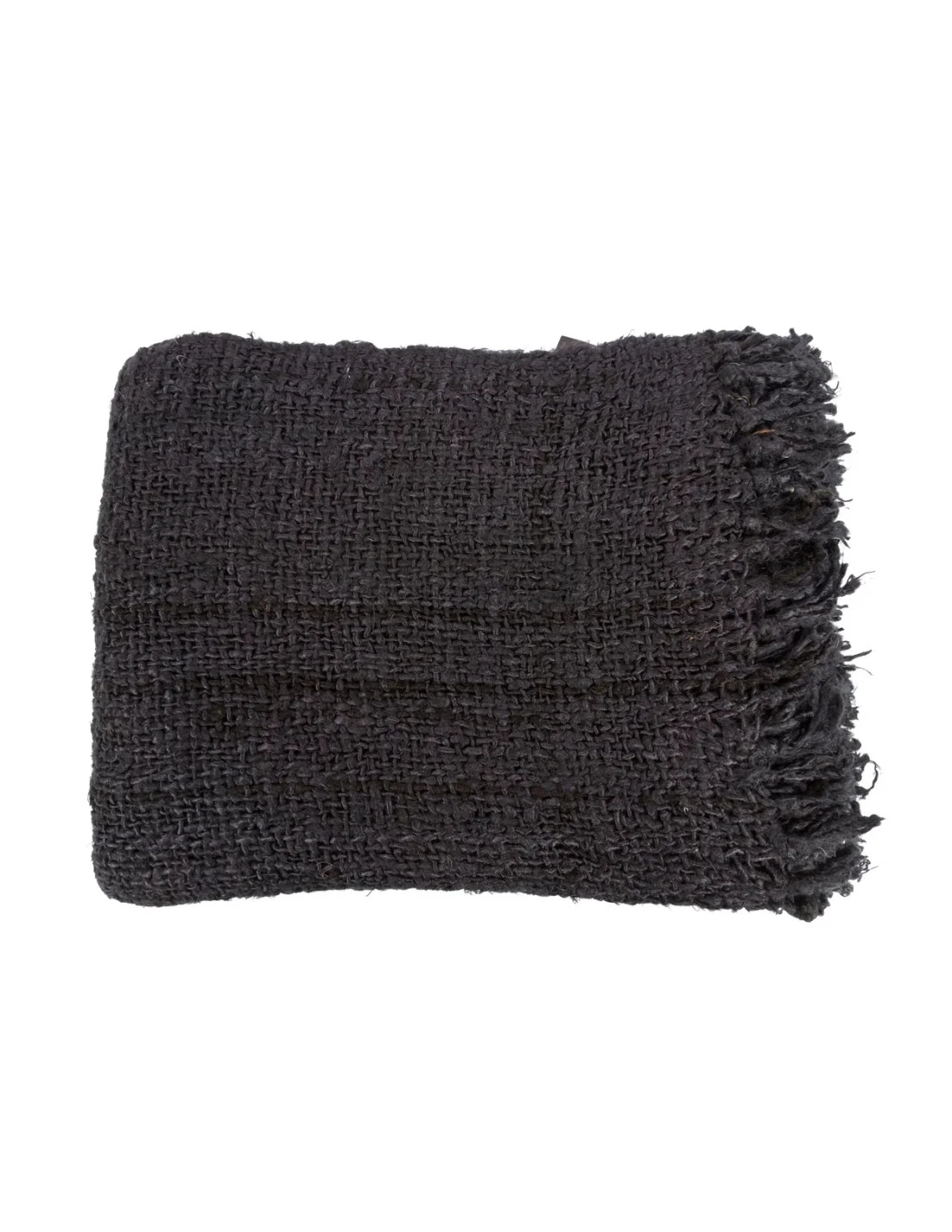 Plaid S'il Vous Plaid - Marine Noir 6 Plaid S'il Vous Plaid - Marine Noir – Image 6