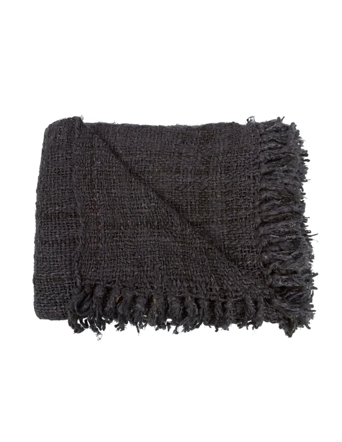 Plaid S'il Vous Plaid - Marine Noir 1 Plaid S'il Vous Plaid - Marine Noir