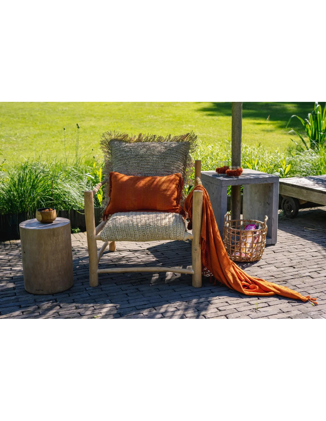 Plaid S'il Vous Plaid - Velours Rouille 5 Plaid S'il Vous Plaid - Velours Rouille – Image 5