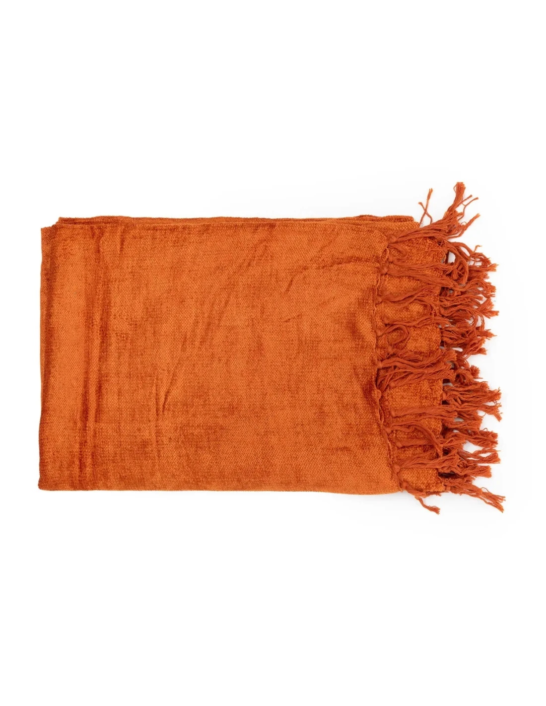 Plaid S'il Vous Plaid - Velours Rouille 9 Plaid S'il Vous Plaid - Velours Rouille – Image 9