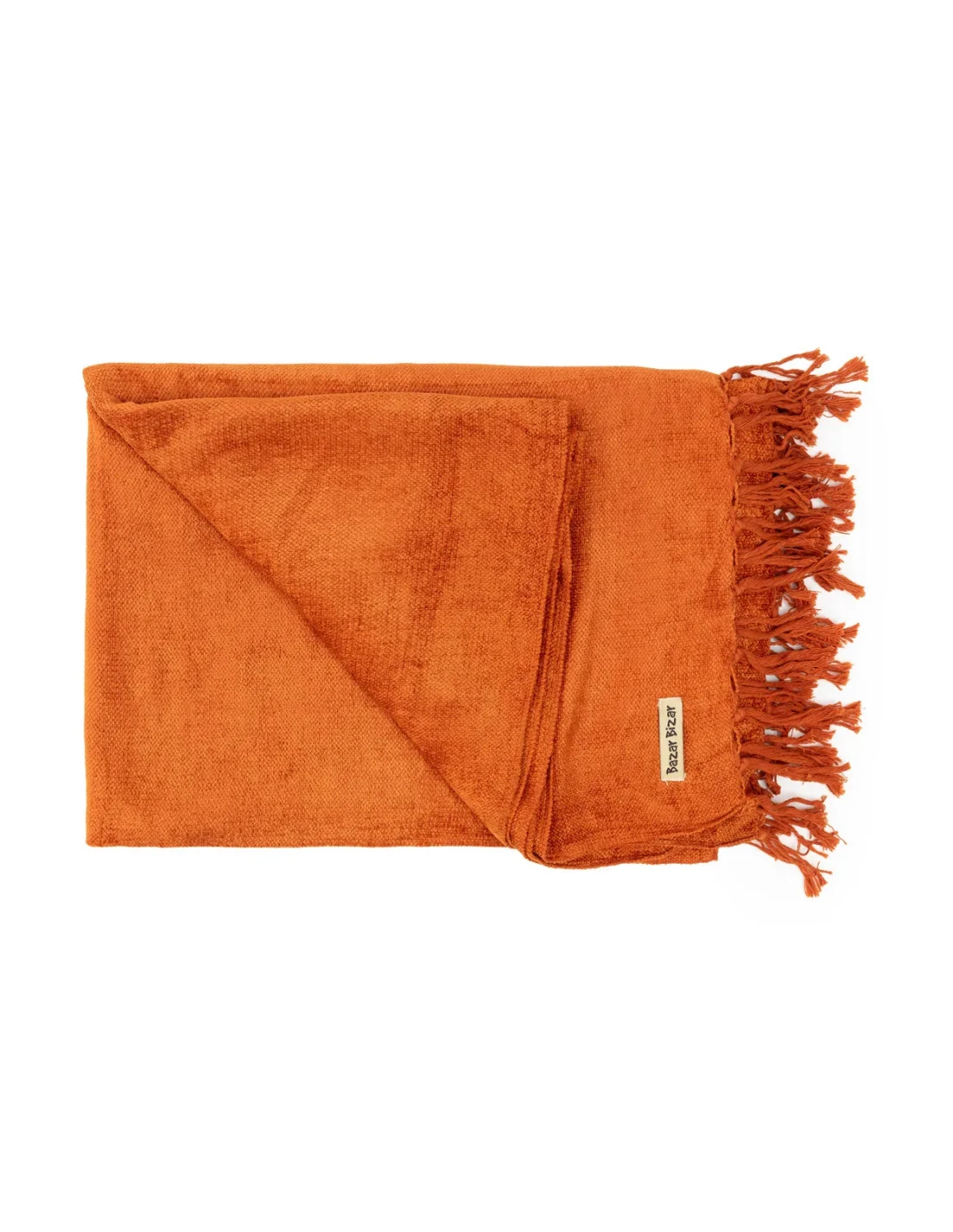 Plaid S'il Vous Plaid - Velours Rouille 1 Plaid S'il Vous Plaid - Velours Rouille