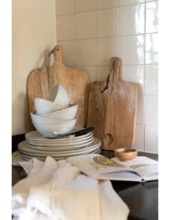 Planche à Découper + Bol En Bois De Manguier Naturel -Magasin De Meubles De Qualité planche a decouper bol en bois de manguier naturel 2