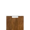 Planche à Découper Carrée En Bois De Manguier Brun Petit