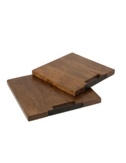 Planche à Découper Carrée En Bois De Manguier Marron, Grande -Magasin De Meubles De Qualité planche a decouper carree en bois de manguier marron grande 2