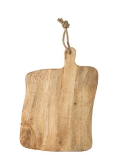 Planche à Découper Carrée En Bois Organique