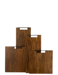 Planche à Découper Longue En Bois De Manguier Marron, Grande -Magasin De Meubles De Qualité planche a decouper longue en bois de manguier marron grande 5