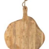 Planche à Découper Ronde En Bois Organique