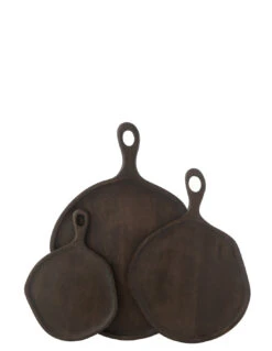 Plateau En Bois De Manguier Wengé Large -Magasin De Meubles De Qualité plateau en bois de manguier wenge large 3