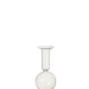 Porte-bougie 1 Sphère En Verre Transparent Petit