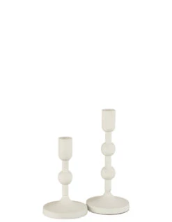 Porte-bougie Boules Aluminium Blanc Grand -Magasin De Meubles De Qualité porte bougie boules aluminium blanc grandj line 2