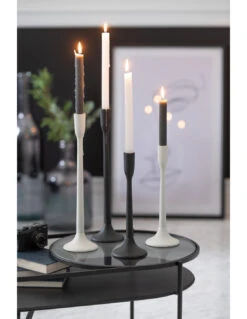 Porte-bougie En Métal Noir Mat Petit -Magasin De Meubles De Qualité porte bougie en metal noir mat petitj line 4
