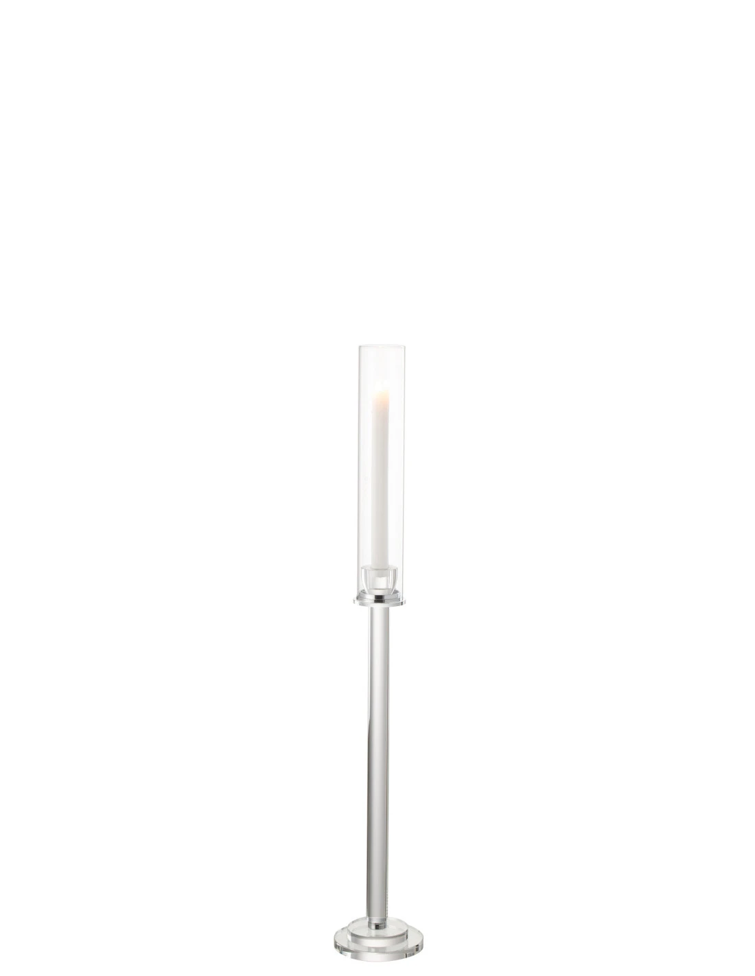 Porte-bougie En Verre Transparent Moira Petit 2 Porte-bougie En Verre Transparent Moira Petit – Image 2