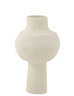 Poterie En Papier Mâché Blanc