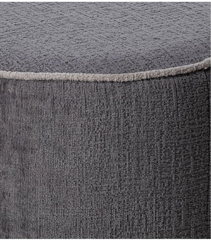 Pouf Burelles Gris 2 Pouf Burelles Gris – Image 2