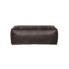 Pouf Large Rodéo Cuir Recyclé Black