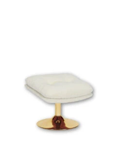 Repose Pied Memento Blanc