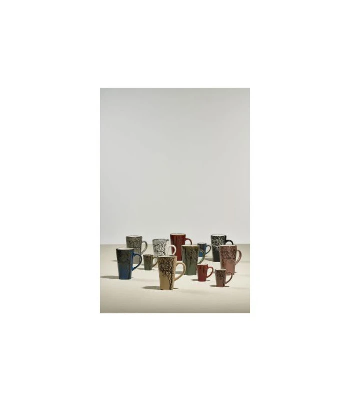 Set De 4 Tasses Expresso Ambre Motif Arbre 3 Set De 4 Tasses Expresso Ambre Motif Arbre – Image 3