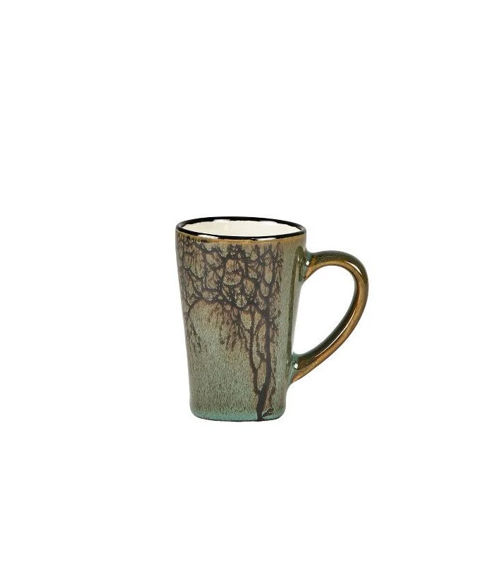 Set De 4 Tasses Expresso Vert Motif Arbre 2 Set De 4 Tasses Expresso Vert Motif Arbre – Image 2